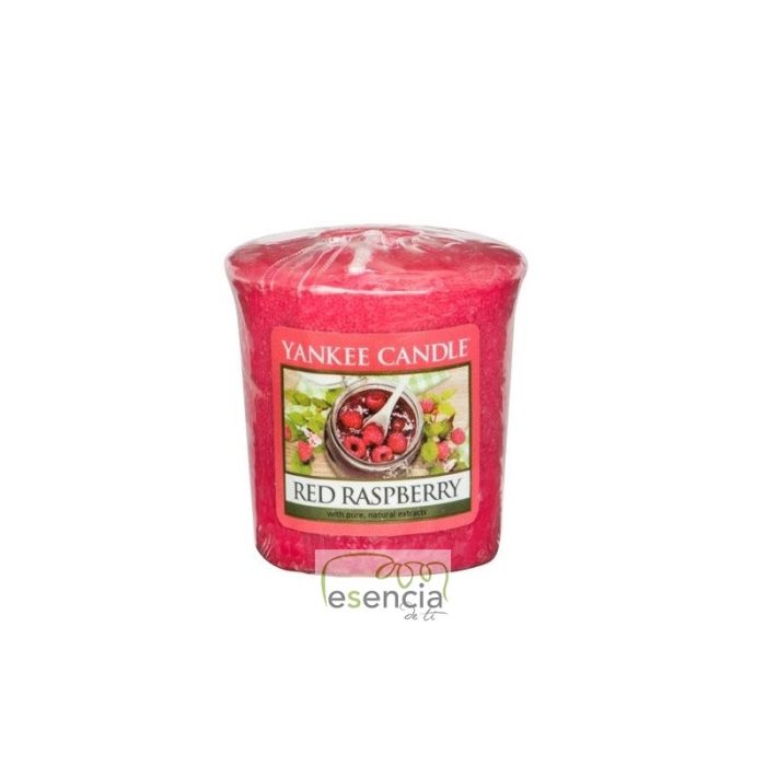 YANKEE VOTIVA RED RASPBERRY