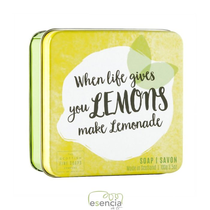 SOAP TIN WHEN LIFE GIVES YOU LEMONS